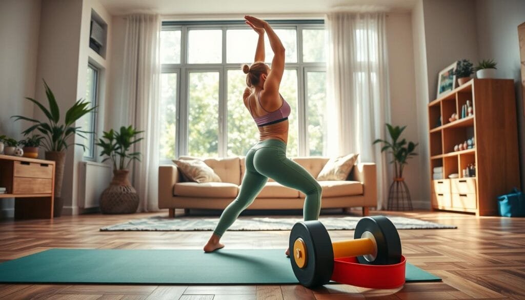 Weight loss exercises at home