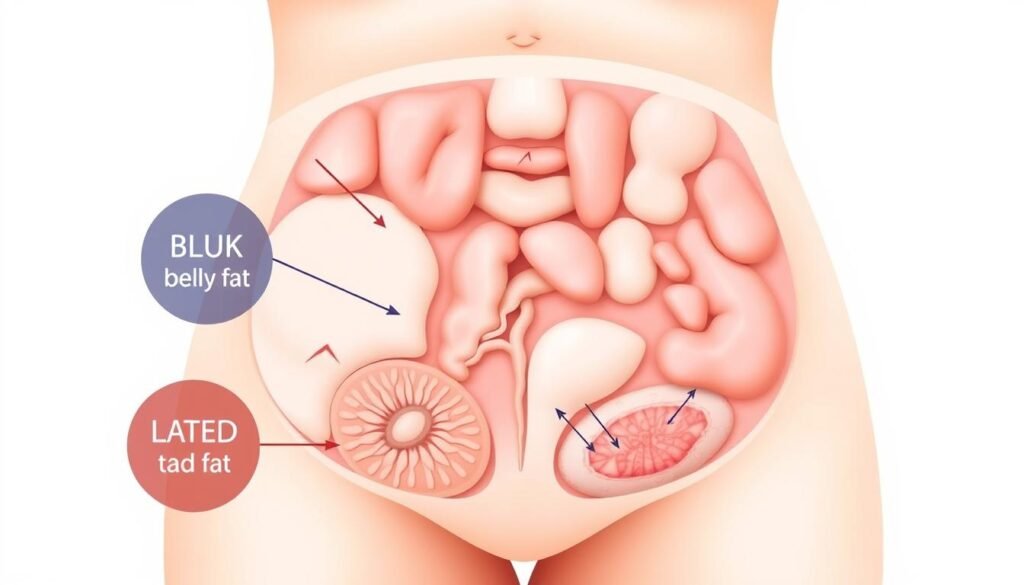 belly fat types