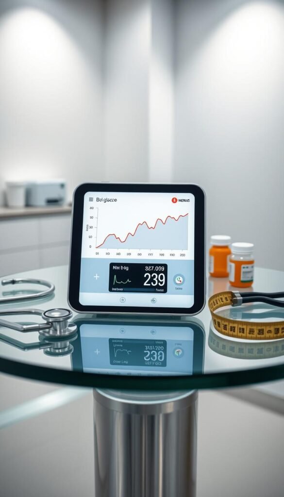 blood glucose and BMI tracking