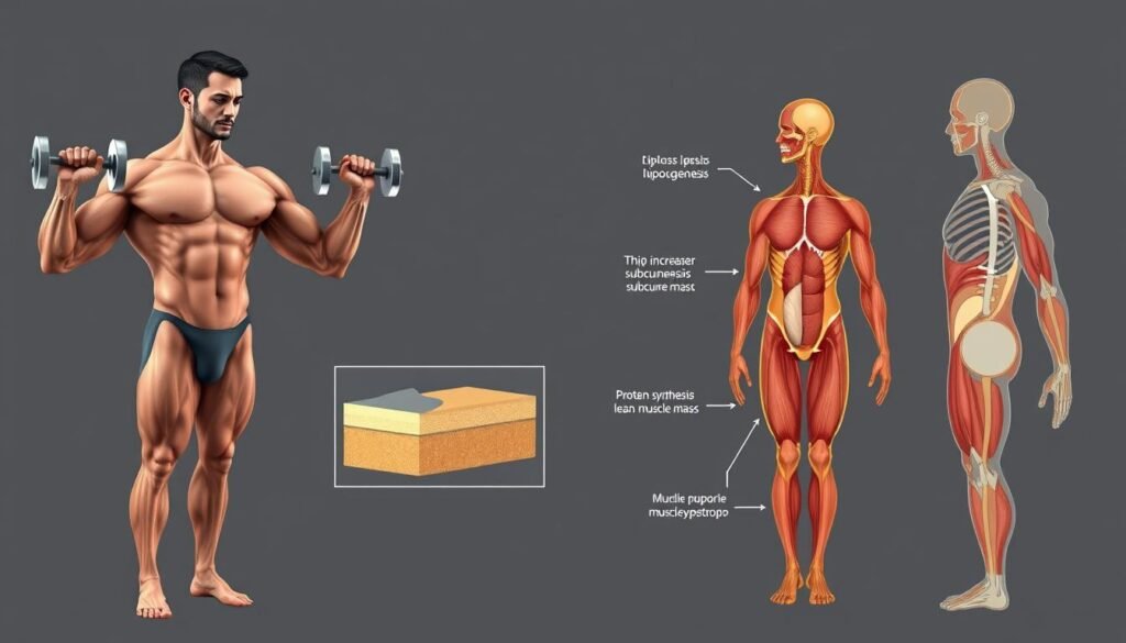 exercise impact on fat loss and muscle gain