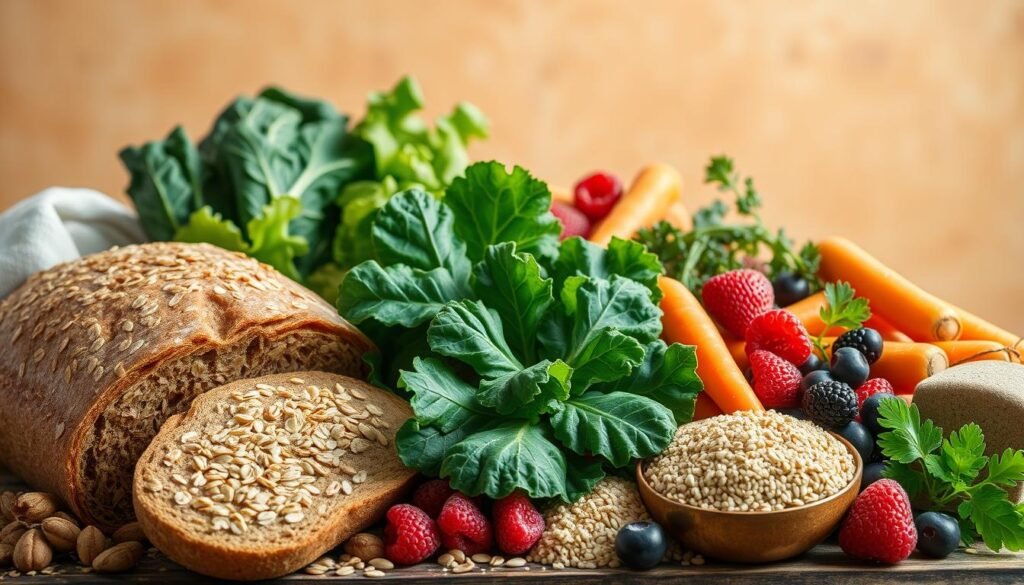 fiber and complex carbohydrates