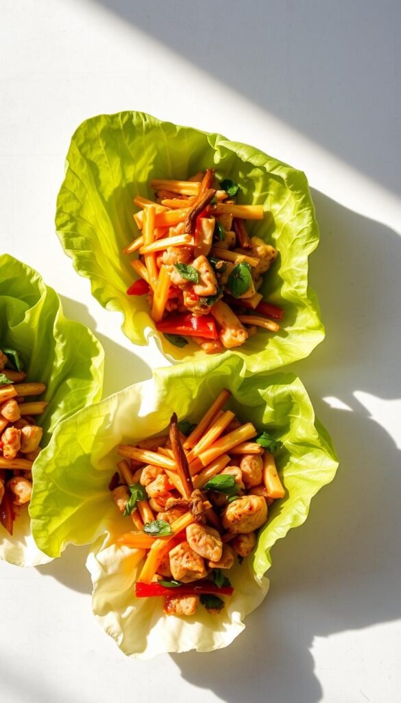 Asian-Inspired Lettuce Wraps