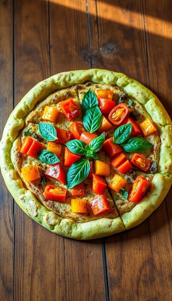 Zucchini Crust Pizza