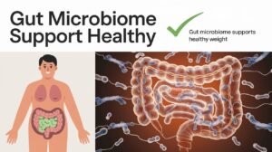 gut microbiome support healthy weight
