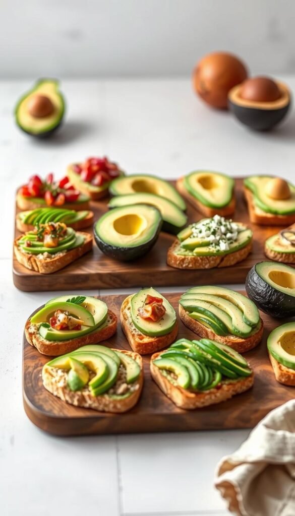 avocado toast variations