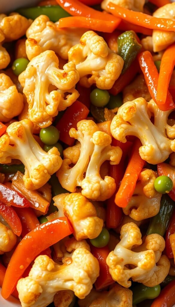 cauliflower rice stir-fry