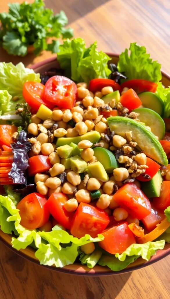 nutritious salad bowl