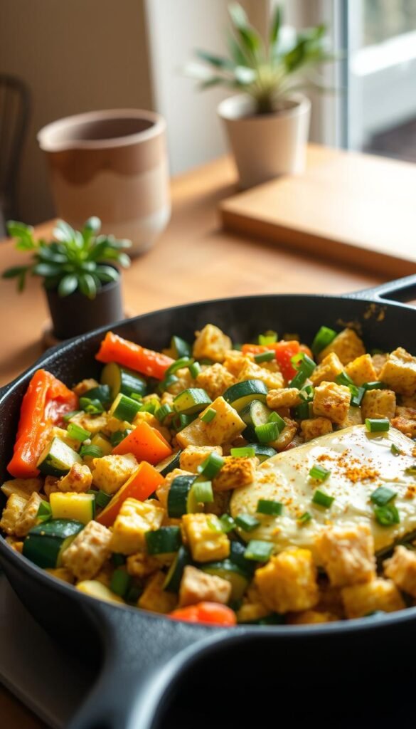 veggie scramble and tofu alternatives