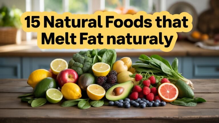 15 Natural Foods That Melt Fat Naturally