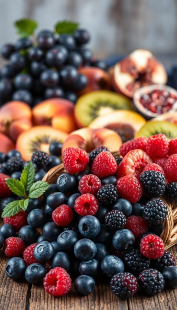 berries and fruit