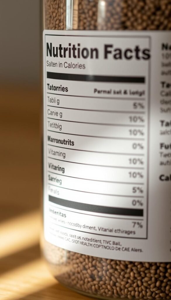 chia seeds nutrition facts