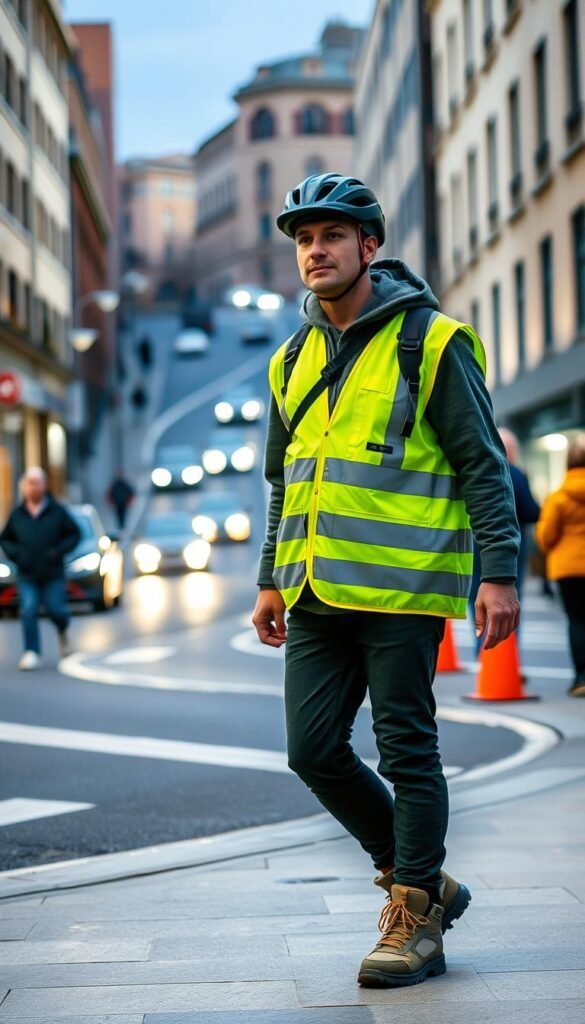 walking safety gear