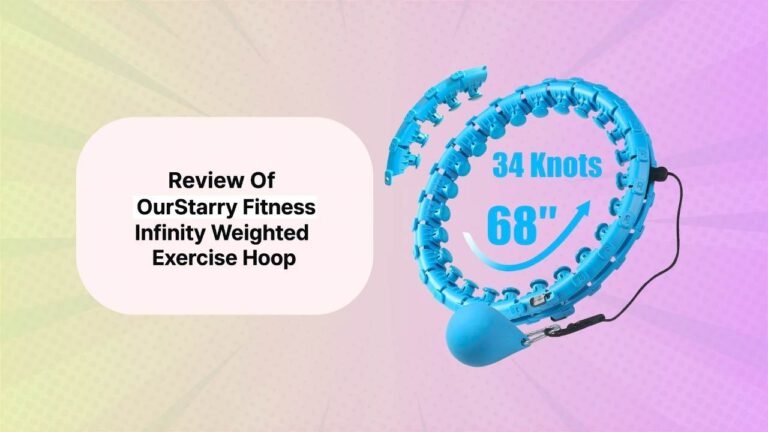 OurStarry Fitness Infinity Workout Exercise Hoop.