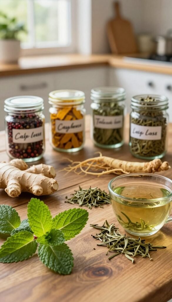 Metabolism Boosting Herbs for Weight Loss