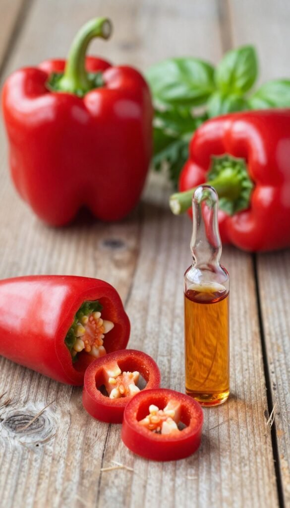 Cayenne pepper and capsaicin for metabolism support