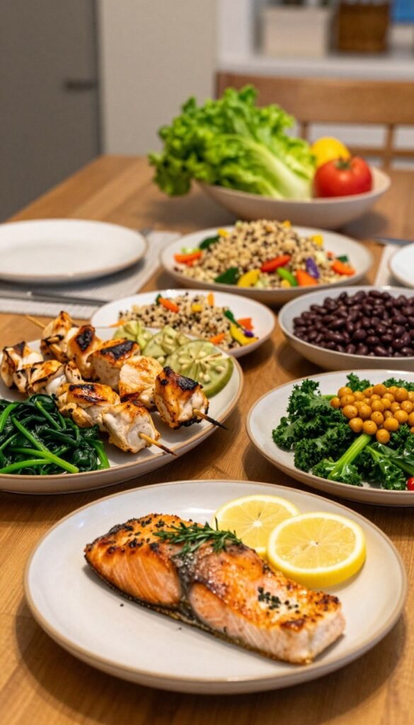 protein-rich dinner recipes