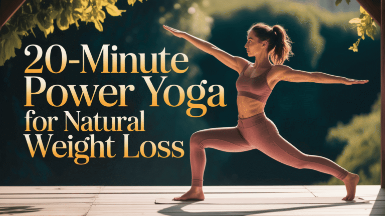 20-Minute Power Yoga Flow for Natural Weight Loss