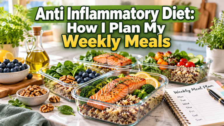 Anti Inflammatory Diet: How I Plan My Weekly Meals